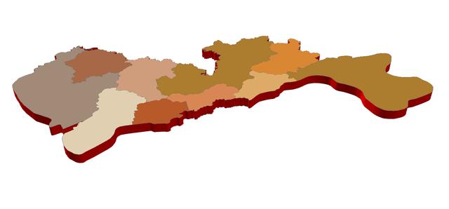 省市县行政区划边界下载