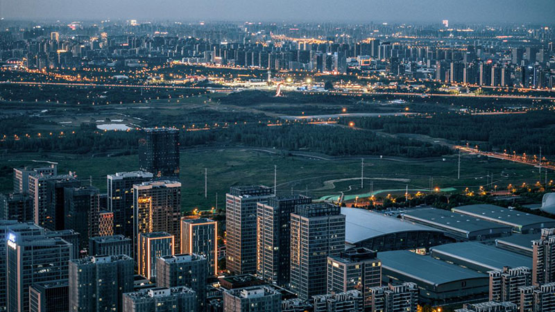 “安徽中心”实拍图，摄影师@youknowcyc