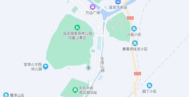 延安地图高清版大图可放大版(1)