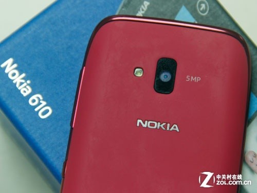 WP7.5系统低端手机实体验 诺基亚610评测 