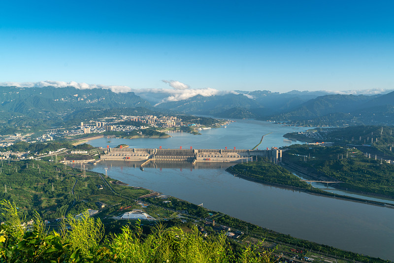 三峡大坝全貌图片下载