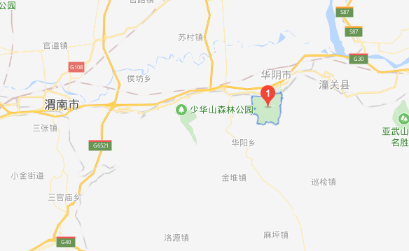 华山是哪个省的城市,华山在陕西省哪个地方图1