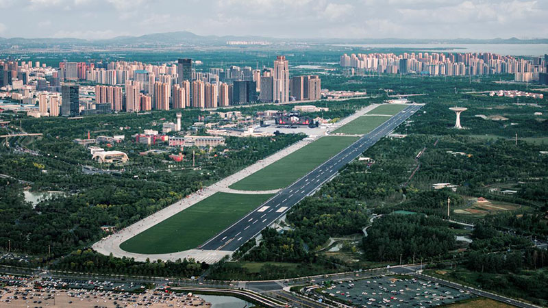 “安徽中心”实拍图，摄影师@youknowcyc