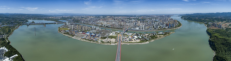 宜昌市区全景图片下载