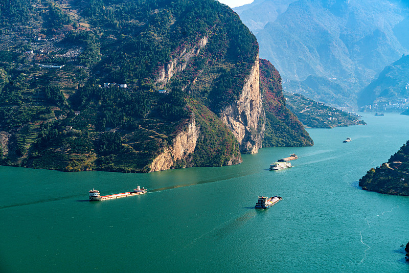 西陵峡风光图片下载