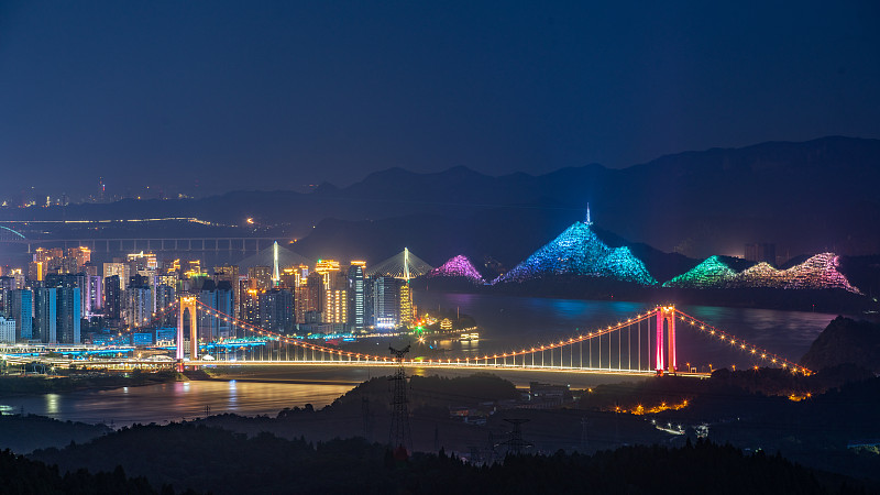 魅力宜昌夜图片下载