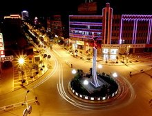 凤翔县城夜景