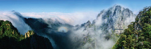 雄伟壮丽的井冈山。吉安市发展改革委 供图