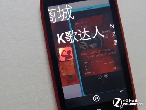 WP7.5系统低端手机实体验 诺基亚610评测 