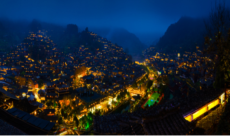 西江千户苗寨。