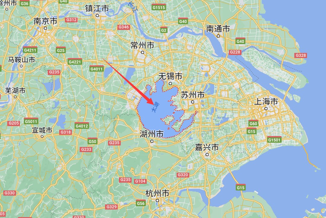 太湖在哪里？太湖在哪个省哪个市？太湖的位置地图与简介