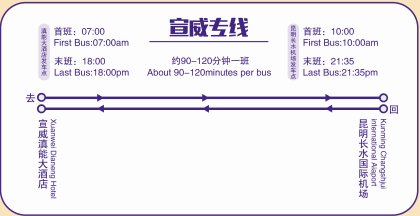 昆明机场大巴时刻表